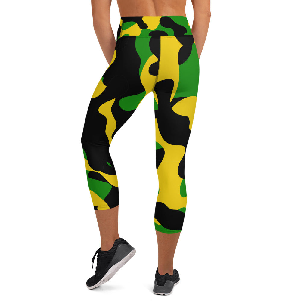 JA Yoga Capri Leggings - BELLAREME