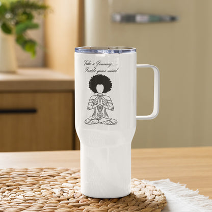 Meditation Travel mug with a handle - BELLAREME