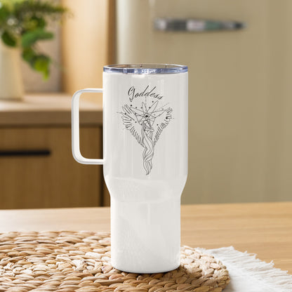 Goddess Travel mug with a handle - BELLAREME